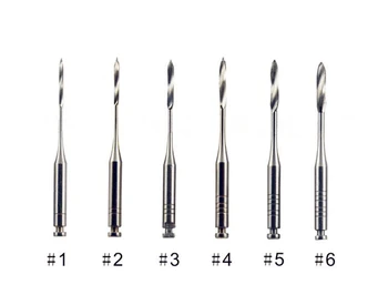 6pcs/pak Dantų Endodontinis Peeso Reamers Largo Gręžimo endo failus Šaknies Kanalo Instrumentai 32mm
