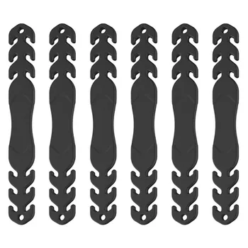 6Pcs Reguliuojamas Veido Kaukė Ausų Kabliukų Sagtis Kaukė Tvirtinimo Sagtis Ausies Dirželis Pratęsti Vienkartinių Kaukė Anti-Lock Sagtis, Kaukę nuo Dulkių.