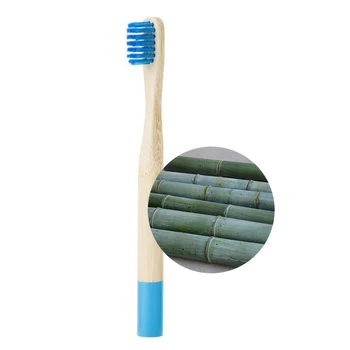 6pcs vaikas Bambuko dantų šepetėlį Vidutinių Šerių Biologiškai Plastiko-Nemokamas dantų šepetėliai Cilindro Mažo Anglies dioksido kiekio technologijų Ekologinio Bambuko Šepetys