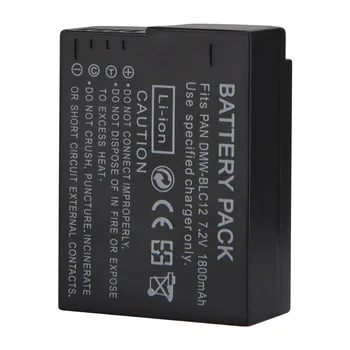 7.2 V 1800mAh Batteria NT-BLC12 BLC12 Įkrovimo Baterija (akumuliatorius Skirtas Panasonic Lumix G5 G6 G7 FZ1000 Fotoaparato Pakeitimas Li-ion Bateria