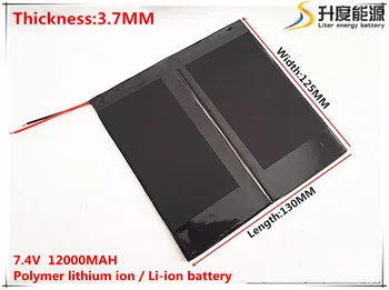 7.4 V 12000mAH Li-ion baterija M6,M6Pro ,M6Pro 3G ,Freelander PD800 Tablet PC, 37*125*130mm