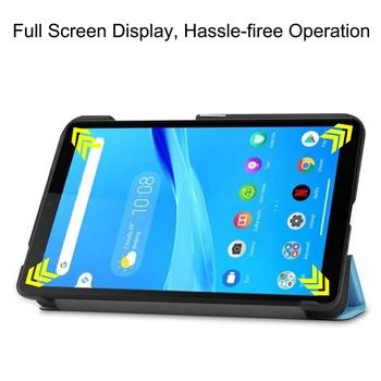 7 colių Smart Tablet Padengti Atveju Lenovo Tab M7 TB-7305x 7305i 7305f Funda, kad 