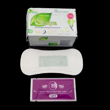7 paketą Anijonų Higieninių įklotų menstruacijų trinkelėmis moteriškos higienos Produktų medvilnės higieninės servetėlės Sveikatos priežiūros vienkartiniai įklotai