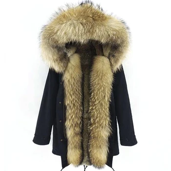 7XL 2020 naujas žieminis paltas vyrų drabužiai nekilnojamojo lapės kailio striukė stora šilta kailio parkas vyras žiemos triušio kailio įdėklas viršutiniai drabužiai streetwear