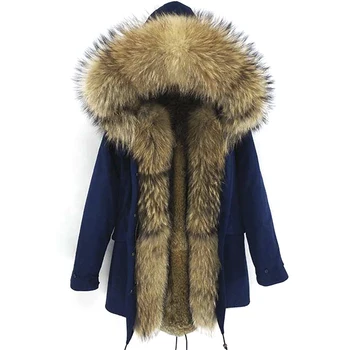 7XL 2020 naujas žieminis paltas vyrų drabužiai nekilnojamojo lapės kailio striukė stora šilta kailio parkas vyras žiemos triušio kailio įdėklas viršutiniai drabužiai streetwear