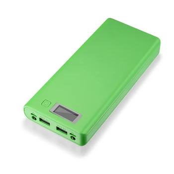 8*18650 Baterijos Laikiklis Dvigubas USB Power Bank Baterija Lauke Mobiliojo Telefono Įkroviklį 