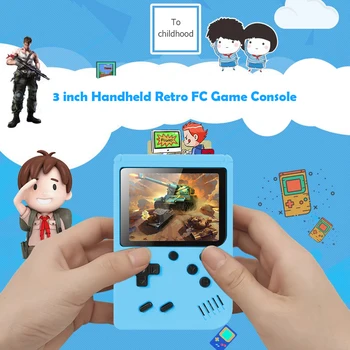 800 m 1 Retro Vaizdo Žaidimų Konsolės 3,0 Colių Nešiojamą Žaidimų Žaidėjas Mini Pocket Gamepad Built-in 800 Klasikinis Žaidimas Vaikams Dovanų