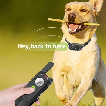 800M Naminių Šunų dresavimo Elektrinis Antkaklis Šoko Mokymo Įkrovimo Antkaklis su LCD Ekrano Įrašymo ir Paliesti Dizainas Pitbull