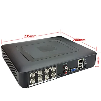 8Channel 4Ch HAINAUT DVR NVR 5IN1 Priežiūros Saugumo VAIZDO Mini Diktofonas DVR 4CH 720P/8CH 1080N Hibridinis DVR HAINAUT/Analog/ TVI/CVI/IP