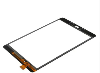 9.7 Colių Samsung Galaxy Tab SM-P550 P551 P555 Jutiklinis Ekranas Stiklinis Lęšis skaitmeninis keitiklis Priekinio Stiklo Juoda Balta Juostele