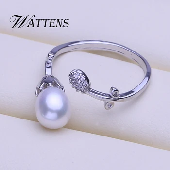 925 sterlingas sidabro žiedas natūralių perlų žiedas moterims bohemijos Cirkonis žiedas vestuves gimtadienis aksesuarai dovanos skatinimo naujas