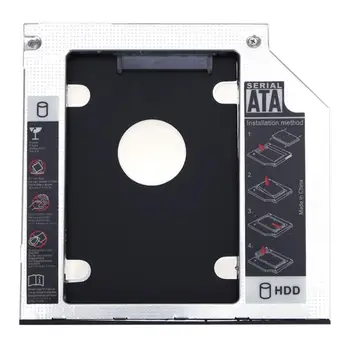 9mm HDD SSD Atveju Standžiojo Disko (HDD Optinis Bay Caddy Standžiojo Disko Gaubtas, CD-ROM Disko Įlanka