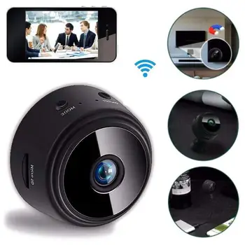 A9 Mini Kamera 1080P HD Mini IP WIFI vaizdo Kamera, vaizdo Kameros Belaidžio Namų Saugumo DVR Naktinio Matymo vaizdo Kamera Balso, Vaizdo įrašymas