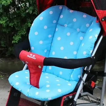 AA Spalvinga Storio Baby Kūdikio Vežimėlį, Sėdynė Vežimėlis Pagalvėlė Medvilnės Kilimėlis 4Colors