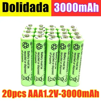 AA1.2v baterija 3000mAh akumuliatorius, tinka elektroniniai žaislai, nuotolinio valdymo pultas, skustuvas serijos elektroniniai produktai