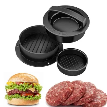 ABS Non-Stick Virėja Kotletai Hamburger Paspauskite Mėsos Pyragas Paspauskite Burger Maker Pelėsių Mėsos Grill Jautienos Paspauskite, Kotletai, Mėsos Įrankiai