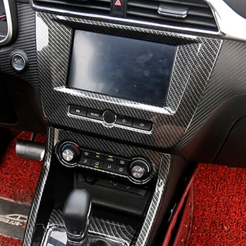 ABS Plastiko MG ZS 2018 reikmenys, Automobilių Center Control Panel navigacijos skydelio Dangtelį Apdaila Lipdukas Automobilio Stilius 1pcs
