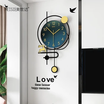 Acr Swingable Didelis Sieninis Laikrodis Modernus Dizainas Kambarį Namuose Tuščią Apdaila, Sienų Dekoras Už Kambarį 2020 Dekoratyvinės Sienų Žiūrėti