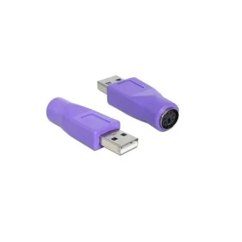 Adaptador PS2 USB M/H Morado