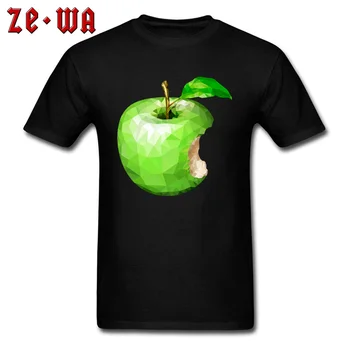 Adult T-shirt Vyrai Žaliųjų Obuolių Spausdinti Marškinėlius Asmeninį Viršūnes Tees Geometrinis Menas Dizainerio Drabužius Vasaros Naujovė T Marškinėliai XXXL