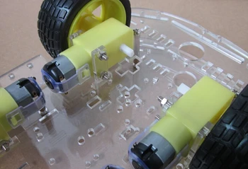 AEAK 4WD Protingas Robotas Automobilių Važiuoklės Rinkiniai arduino su Greičio Encoder Naujas