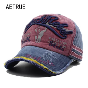 AETRUE Prekės ženklo Vyrai Beisbolo Kepurės Tėtis Casquette Moterų Snapback Kepurės Kaulų Skrybėlės Vyrų Mados Vintage Hat Gorras Laišką Medvilnės Dangtelis