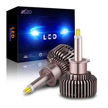 AILEO 6 Pusių Apšviestas LED Automobilių Žibintai H7 Lemputės 360 H1 LED H11 H8, H9 9005 HB3 9006 HB4 9012 HIR2 6000K Auto Lempos Didelės Galios