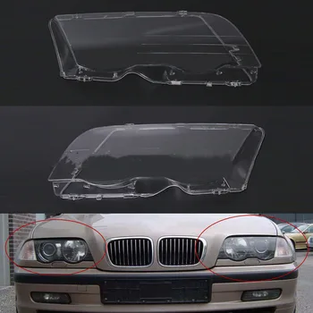 Aišku, 4 Durų Automobilio Žibintų Padengti Automobilių Žibintai Žibintas Objektyvo Dangteliai BMW E46 98-01