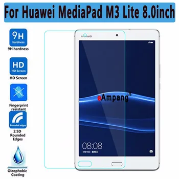 Aišku, Sprogimų Grūdintas Stiklas Huawei MediaPad M3 8.4 /M3 Lite 8 Screen Protector for Huawei MediaPad M3 Lite 10