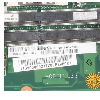 Akemy Lenovo Z580 Laotop Mainboard GM HM76 USB3.0 DALZ3AMB8E0 Plokštė originalus