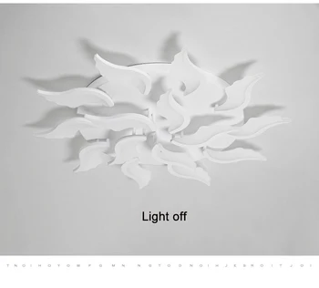 Akrilo Modernios Led Lubų Šviesos Diodų (Led) Lempos Paviršinio Montavimo Lempa Kambarį Studijuoti Kambarys Miegamasis