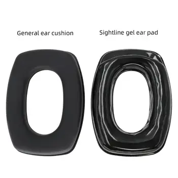 Akyse silikono earmuffs ausų pagalvėlės tinka taktinio šaudymo ausinių anti-triukšmo poveikio sporto triukšmą ausinės