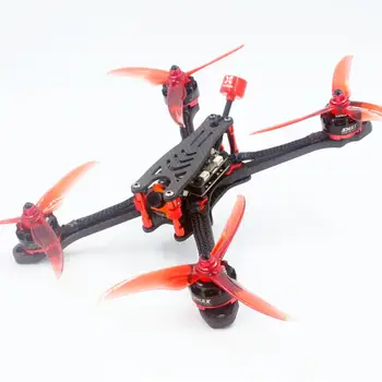 ALFA Monstras 6mm Anglies Pluošto 5/6/7inch FPV Freestyle ruožas X Quadcopter Frame rinkinys RC Drone