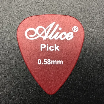 Alice 50Pcs Multi Spalvos Matinis ABS Akustine elektrine Gitara Kirtikliai Antislip Standartas Tarpininkų Plectra plektras guitarra