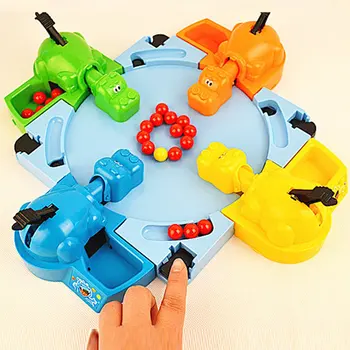 Alkanas Hippo Ryti Rutuliukai Interaktyvių Mokomųjų Žaislų Ankstyvojo Ugdymo Dvigubai Konkurencingas Žaidimas Vaikams 