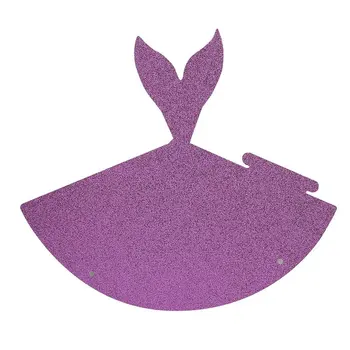 Amawill 5 Vnt Undinė Popieriaus Skrybėlę Princesė Blizgučiai Cap Baby Shower Pagal Jūros Šalis Tiekia Mergina Laimingas Gimtadienio Dekoracijas, 6D