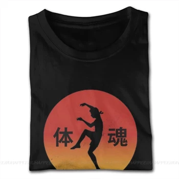 Amerikos Kokybės Standartas Miyagi Dojo T-Shirts Homme Grunge Mados trumpomis Rankovėmis Apvalios Kaklo Marškinėliai Homme 1980 Drabužiai