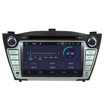 Android 10.0 Automobilio Multimedijos Grotuvas GPS 2Din Už Hyundai/IX35/TUCSON 2009-m. Canbus Auto Radijas stereo Grotuvas galvos vienetas nemokamai žemėlapyje
