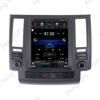 Android 10.0 Multimedijos Grotuvo Infiniti FX35 FX45 2003-2006 m. automagnetolos, GPS Navigacija Radijo Carplay 8 Core Tesla Touchscreen