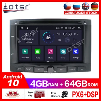 Android10.0 4G+64GB Automobilio multimedia DVD Grotuvo PEUGEOT 3008 /Už Peugeot 5008 2009-2011 GPS Navigacija Stereo Garso Headunit