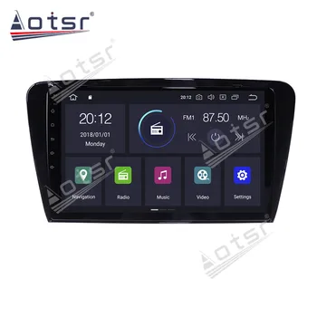 Android10.0 Automobilio gps daugialypės terpės Grotuvas, radijo Volkswagen /Skoda Octavia 2013-2018 m. GPS Navigacijos, Multimedijos radijo grotuvas dsp