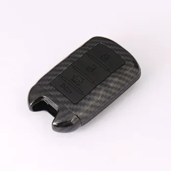 Anglies pluošto ABS Automobilio raktas padengti raktų pakabukas, Skirtas KIA K9 Cadenza K7 3/4 mygtuką Smart Nuotolinio Klavišą atveju maišelis