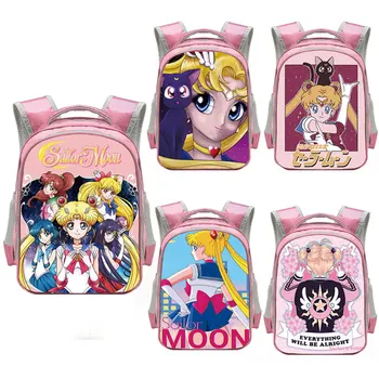Animacinių Filmų Sailor Moon Kuprinė Luna Vaikų Mokyklos Maišeliai Vaikams, Vaikų Darželis Maišelį Paauglys Mergaičių Mokyklos Kuprinė Knygos Krepšys