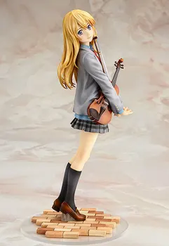 Anime Jūsų Melas balandžio Miyazono Kaori 1/7 Masto Dažytos PVC Pav Kolekcines Modelis Žaislas 20cm