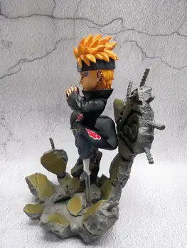 Anime Naruto Akatsuki Šešis Kelius Skausmas Deva Kelias Rinnegan Skausmas GK PVC Veiksmų Skaičius, Statula Kolekcijos Modelis Žaislai, Lėlės 25cm