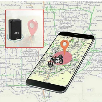 Anti-Theft Magnetiniai Mini GPS Locator Tracker) GSM GPRS Realaus Laiko Sekimo Prietaisas GSM/GPRS Tinklu 850/900/1800/1900Mhz Plastiko