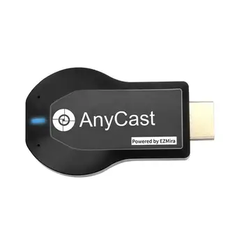 Anycast M2 Plius 1080P HDMI suderinamus TV Stick WiFi Ekranas Dongle TV Imtuvas Veidrodis Pasidalinti Ekrano Miracast 