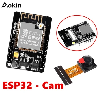 Aokin ESP32 Cam ESP32-Cam, WiFi, Bluetooth ESP32 vaizdo Kameros Modulis Vystymo Lenta su OV2640 Kameros Modulis Arduino