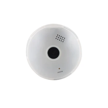 AOUERTK LED Šviesos 960P WiFi CCTV Fisheye Lemputė Lempos IP Kamera, Belaidis 360 Laipsnių Panoramines Dienos ir Nakties Namų Apsaugos Kamera,