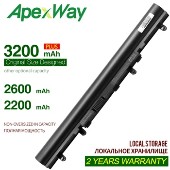 ApexWay 3200mAh 14,4 V Nešiojamas Baterija AL12A32 AL12A72 Acer Aspire V5-171 V5-431 V5-531 V5-431G V5-471 V5-571 V5-471G V5-571G
